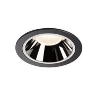 BIG WHITE NUMINOS DL XL vnitřní LED zápustné stropní svítidlo černá/chrom 4000 K 20° 1004035