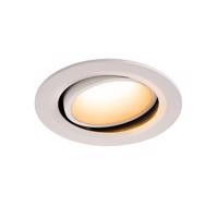 BIG WHITE NUMINOS MOVE DL L vnitřní LED zápustné stropní svítidlo bílá/bílá 2700 K 55° otočné a výkyvné 1003644