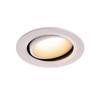 BIG WHITE NUMINOS MOVE DL L vnitřní LED zápustné stropní svítidlo bílá/bílá 3000 K 40° otočné a výkyvné 1003665