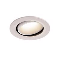 BIG WHITE NUMINOS MOVE DL L vnitřní LED zápustné stropní svítidlo bílá/bílá 4000 K 40° otočné a výkyvné 1003689