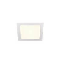 BIG WHITE SENSER 18 DL vnitřní LED stropní zápustné svítidlo hranaté bílé, 4000 K 1004698 Studená bílá
