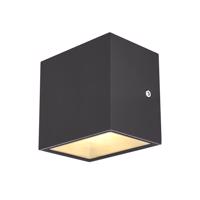 BIG WHITE SITRA CUBE WL LED venkovní nástěnné a stropní nástavbové svítidlo, antracit, IP44, 3000K, 10W 1002032