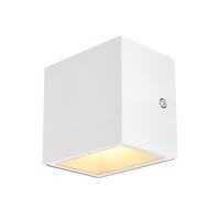 BIG WHITE SITRA CUBE WL LED venkovní nástěnné a stropní nástavbové svítidlo, bílá, IP44, 3000K, 10W 1002033