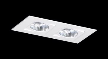 BPM Vestavné svítidlo Aluminio Blanco, bílá, 2x50W, 12V 792 4201