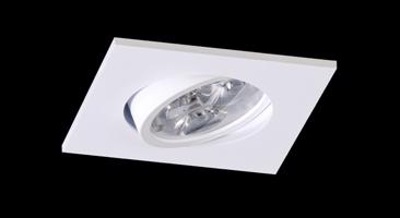 BPM Vestavné svítidlo Aluminio Blanco, bílá, 3LEDx3W, 230V 4926 4221LED2.D40.3K