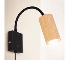 Brilagi Brilagi - Flexibilní nástěnná lampa SELE 1xGU10/30W/230V černá/béžová