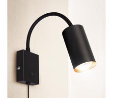 Brilagi Brilagi - Flexibilní nástěnná lampa SELE 1xGU10/30W/230V černá/zlatá