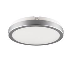 Brilagi Brilagi - LED Koupelnové stropní svítidlo PERA 18W/230V pr. 22 cm IP65 stříbrná