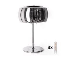 Brilagi Brilagi - LED Křišťálová stolní lampa JEWEL 3xG9/42W/230V