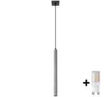 Brilagi Brilagi - LED Lustr na lanku DRIFA 1xG9/4W/230V beton