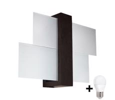 Brilagi Brilagi -  LED Nástěnné svítidlo HERA 1xE27/7,5W/230V wenge