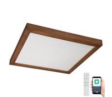 Brilagi Brilagi-LED Stmívatelné svítidlo WOODY FRAME LED/50W/230V dub 60x60 cm IP44 + DO