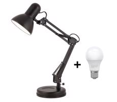 Brilagi Brilagi - LED Stolní lampa ROMERO 1xE27/10W/230V černá