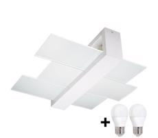 Brilagi Brilagi -  LED Stropní svítidlo HERA 2xE27/7,5W/230V bílá