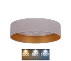 Brilagi Brilagi - LED Stropní svítidlo VELVET STAR LED/24W/230V pr. 40 cm  krémová/zlatá