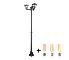 Brilagi Brilagi -  LED Venkovní lampa LUNA 3xE27/60W/230V IP44