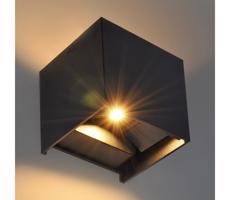 Brilagi Brilagi - LED Venkovní nástěnné svítidlo CUBE LED/6W/230V IP54