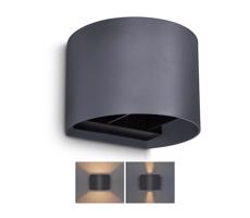 Brilagi Brilagi - LED Venkovní nástěnné svítidlo RONDO LED/6W/230V antracit IP54