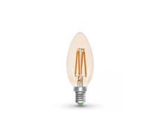 Brilagi LED Žárovka CLASIC AMBER C35 E14/5W/230V 2200K -  Brilagi