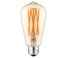 BRILAGI LED Žárovka CLASIC AMBER ST64 E27/10W/230V 2200K - Brilagi