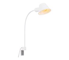 Briloner Briloner 2079-016 - Nástěnná flexibilní lampa 1xE27/10W/230V bílá