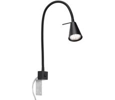 Briloner Briloner 2080-015 - LED Nástěnná lampa COMFORT LIGHT 1xGU10/5W/230V černá