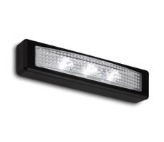 Briloner Briloner 2689-035 - LED Dotykové orientační svítidlo LERO LED/0,18W/3xAAA černá