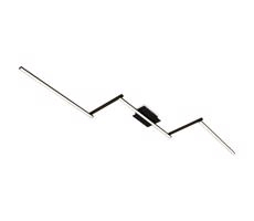 Briloner Briloner 3501-015 - LED Přisazený lustr STAFF 5xLED/4,8W/230V černá