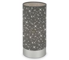 Briloner Briloner 7028-014 - Stolní lampa STARRY SKY 1xE14/25W/230V šedá