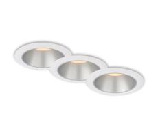 Briloner Briloner 7041-036 - SADA 3x LED Koupelnové podh. svítidlo LED/4,9W/230V bílá