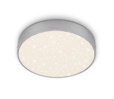 Briloner Briloner 7073-414 -LED Stropní svítidlo STAR SKY LED/16W/230V pr. 21 cm stříbrná