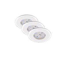 Briloner Briloner 7197-036-SADA 3x LED Stmívatelné koupelnové svítidlo LED/4,5W/230V IP44