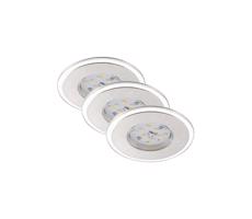 Briloner Briloner 7197-039-SADA 3x LED Stmívatelné koupelnové svítidlo LED/4,5W/230V IP44