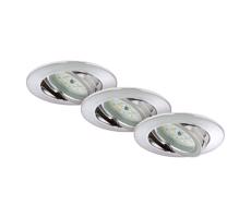 Briloner Briloner 7209-038 - SADA 3x LED Koupelnové podhledové svítidlo LED/5W/230V IP23