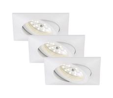 Briloner Briloner 7210-036 - SADA 3x LED Podhledové svítidlo ATTACH LED/5W/230V IP23 bílá