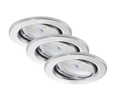 Briloner Briloner 7277-038-SADA 3xLED Stmívatelné koupelnové svítidlo 1xGU10/5W/230V IP23