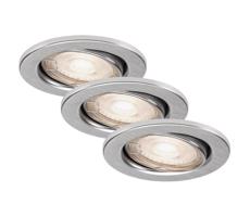 Briloner Briloner 7277-039-SADA 3xLED Stmívatelné koupelnové svítidlo 1xGU10/5W/230V IP23