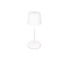 Briloner Briloner 7423016 - LED Stmívatelná nabíjecí stolní lampa LED/2,6W/5V IP44 bílá