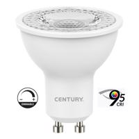 CENTURY LED DICRO GU10 6W GU10 3000K Ra95 440Lm 38d DIMM IP20 CEN DSD-063830