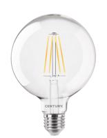 CENTURY LED FILAMENT GLOBE 95mm ČIRÁ 8W E27 2700K 1055Lm 360d 95x140mm IP20 CEN ING95-082727 Čirá