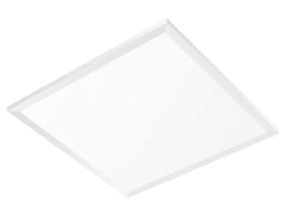 CENTURY LED panel P-QUADRO ADV. MICROPRISMA 600x600x10mm 37W 4000K 3400Lm UGR19 120d IP43 s Nouzovým modulem 1,5hod.