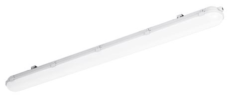 CENTURY LED PRACHOTĚS ITALIA 1500 mm PC Opálový difuzor 48W 4000K 4500Lm 120d IP65 IK08 220-240VAC