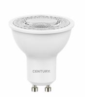 CENTURY LED SPOT LEXAR 6W GU10 3000K 425Lm 38d 50x54mm IP20 CEN LX38-061030