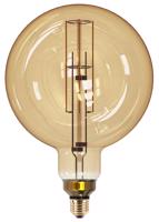 CENTURY LED TWIST FILAMENT GLOBE 200mm EPOCA DECO VINTAGE 8W E27 2200K 806Lm 360d DIMM 200x305mm IP20 CEN INVG200-082722 Čirá