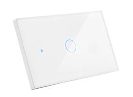 CENTURY Přepínač SMART zapuštěný Jednoduchý-5A-220-240V-IP20 ovládaný SMARTPHONEM přes WIFI nebo hlasem. Vhodný do instalční krabice BTICINO 503E 3 moduly. Tuya WiFi