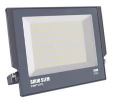 CENTURY SIRIO SLIM ČERNÝ 70W 4000K 6300Lm 110d 270x29x230mm IP66