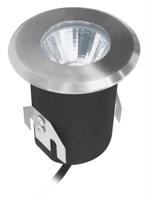 CENTURY Zemní LED PAVI 80mm 7W 24VAC/DC 3000K 480Lm15d 89x120mm 500kg IP65 IK06 CEN PAVI-078930