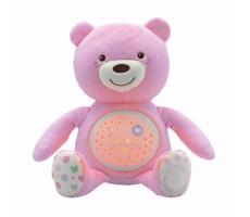 Chicco Chicco - Projektor s melodií BABY BEAR 3xAAA růžová