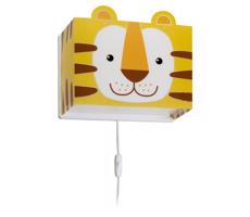 Dalber Dalber 64568 - Dětské nástěnné svítidlo LITTLE TIGER 1xE27/60W/230V