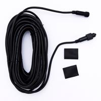 decoLED Prodlužovací kabel, černý, 20 m, IP44